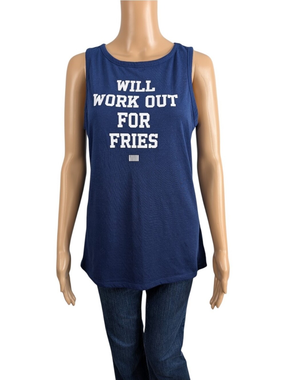 Victoria's Secret Victoria Sport Blue Workout Tank M